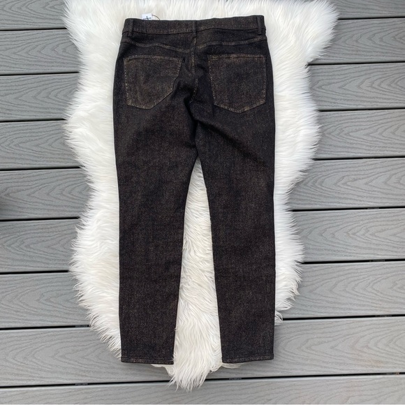 Express Gold Shimmer Jeans - Picture 4 of 4